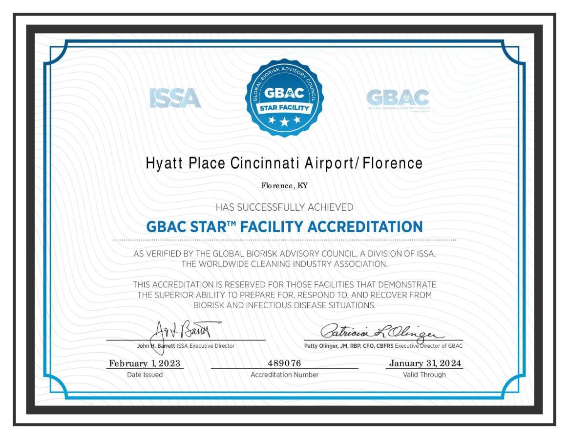 פלורנס Hyatt Place Cincinnati Airport מראה חיצוני תמונה